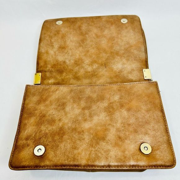 Bebe Brown Quilted Chain Strap Bag - Picture 8 of 14